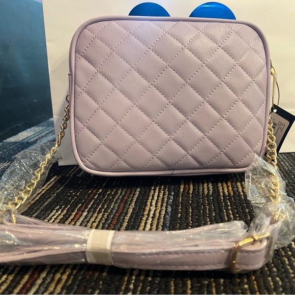 Bebe Hazel Rhinestone Crossbody Bag - Lilac (NWT) - Picture 5 of 7